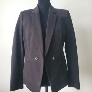 WHBM WOMEN BLAZER SIZE 8 BLACK